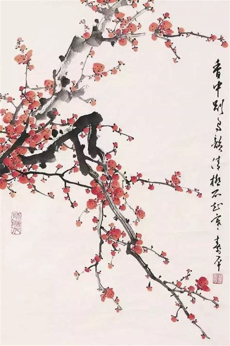 梅花名畫|最美的梅花，中国历代名家画梅作品欣赏